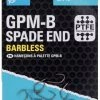 Coarse/Carp Preston GPM-B Spade-End Barbless Hooks