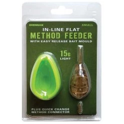 Drennan In-Line Flat Method Feeder With Mould Coarse/Carp