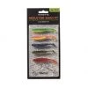 Soft Baits Kinetic Seductor Shad PT Scan Delight Mix Lures