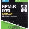 Preston GPM-B Eyed Barbless Hooks