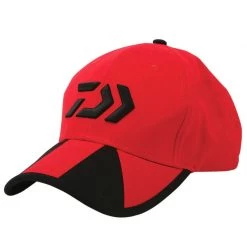 Daiwa Cap Red/Black Twin Beam Gloves, Socks, Headwear And Sunglasses