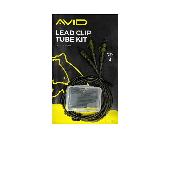 Avid Carp Lead Clip Tube Kit Coarse/Carp 3 Avid Carp Lead Clip Tube Kit Coarse/Carp