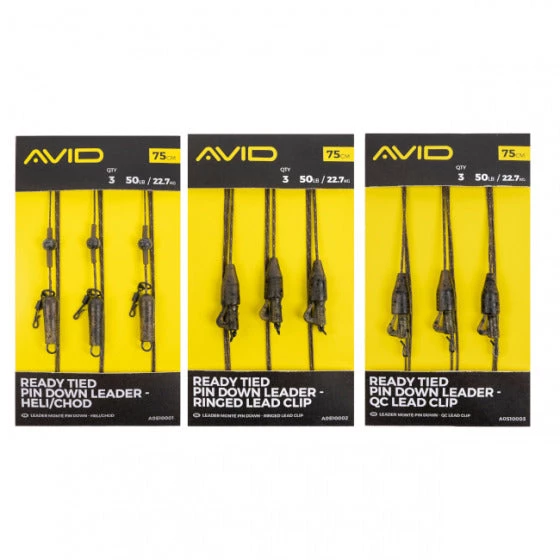 Coarse/Carp Avid Carp Ready Tied Pin Down Leader 3 Coarse/Carp Avid Carp Ready Tied Pin Down Leader