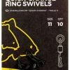 Swivels & Links Avid Carp Quick-Change Ring Swivels
