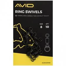 Avid Carp Ring Swivels Swivels & Links