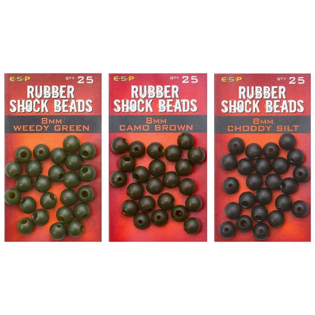 ESP Rubber Shock Beads Coarse/Carp 3 ESP Rubber Shock Beads Coarse/Carp