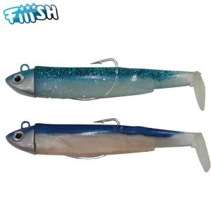 Sea Fiiish Black Minnow Double Combo