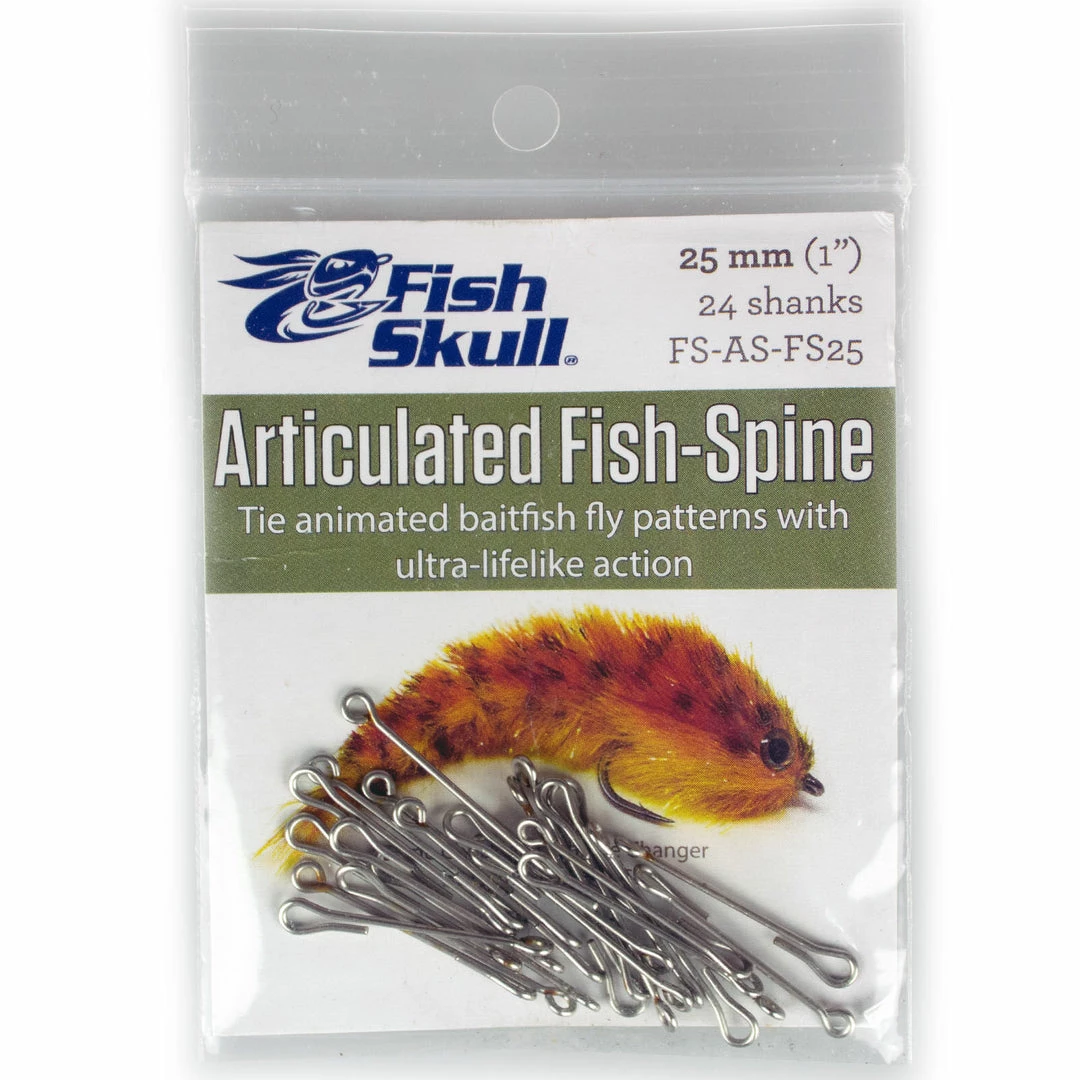Fly Tying Fish Skull Articulated Fish-Spine 4 Fly Tying Fish Skull Articulated Fish-Spine