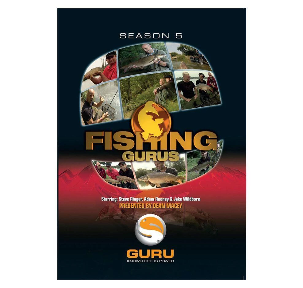 Coarse/Carp Fishing Gurus Season 5 DVD 4 Coarse/Carp Fishing Gurus Season 5 DVD