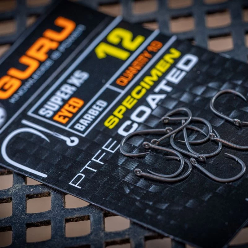 Guru Super XS Eyed Hooks Coarse/Carp 5 Guru Super XS Eyed Hooks Coarse/Carp