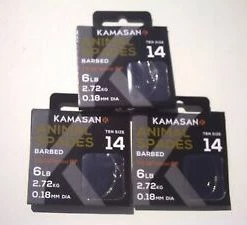 Predator Kamasan Animal Hooks To Nylon