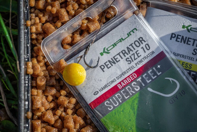 Coarse/Carp Korum Supersteel Penetrator Hooks 4 Coarse/Carp Korum Supersteel Penetrator Hooks