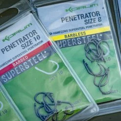 Coarse/Carp Korum Supersteel Penetrator Hooks 12 Coarse/Carp Korum Supersteel Penetrator Hooks