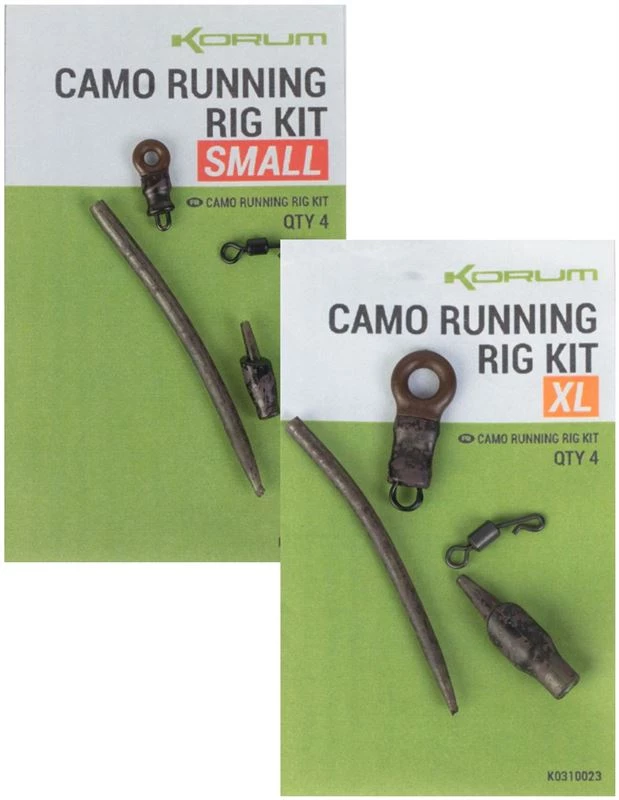 Korum Camo Running Rig Kit 3 Korum Camo Running Rig Kit