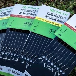 Korum Quickstop 4" Hair Rigs Coarse/Carp
