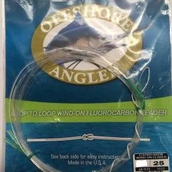 Bass Pro Leader Line Offshore Angler Wind-on Fluorocarbon Clear Leaders
