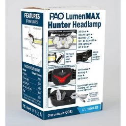 Fishing Tackle 2U Head Lamps & Lights PAO LumenMAX Hunter Headlamp