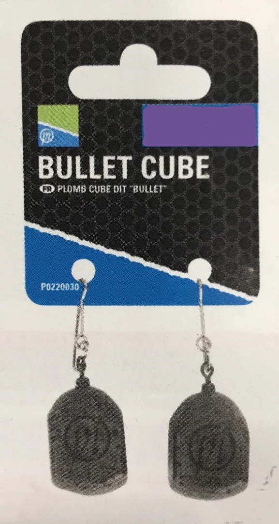 Preston Bullet Cube Leads Lead Weights 3 Preston Bullet Cube Leads Lead Weights