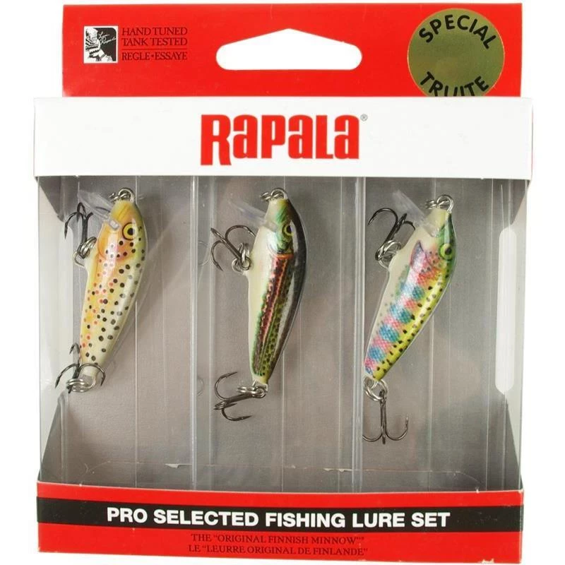 Rapala Pro Selected Fishing Lure Set Predator 3 Rapala Pro Selected Fishing Lure Set Predator