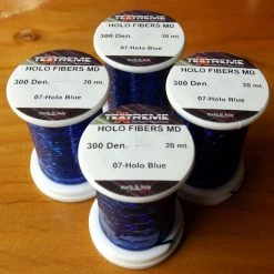 Fishing Tackle 2U Textreme Holographic Tinsel (Holo Fibers) Fly Tying