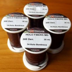 Fishing Tackle 2U Textreme Holographic Tinsel (Holo Fibers) Fly Tying