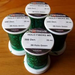 Fishing Tackle 2U Textreme Holographic Tinsel (Holo Fibers) Fly Tying