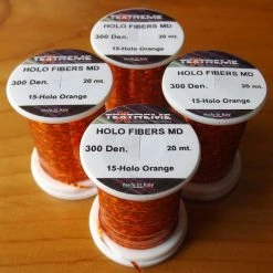 Fishing Tackle 2U Textreme Holographic Tinsel (Holo Fibers) Fly Tying