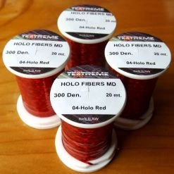 Fishing Tackle 2U Textreme Holographic Tinsel (Holo Fibers) Fly Tying