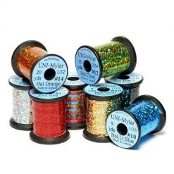 UNI-Mylar Holographic Tinsel Fly Tying