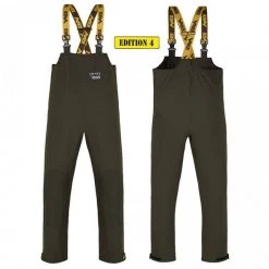 Vass Waterproof Lightweight Bib & Brace 175 With Knee Pouch