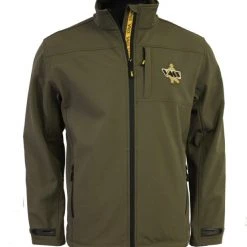 Vass Casualwear Softshell Jacket Khaki Green Jackets Vests Shirts & Wading Jackets