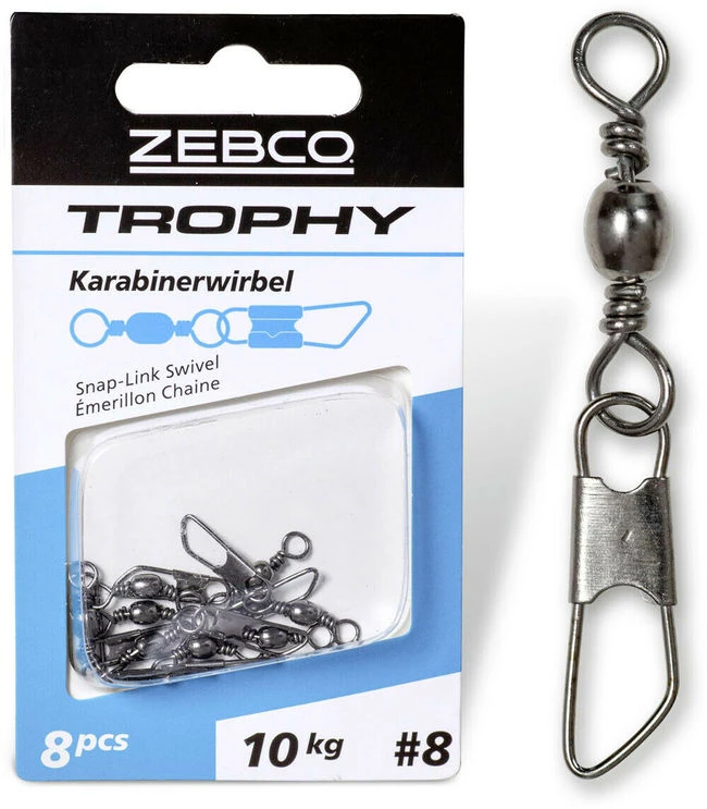 Sea Zebco Trophy Snap-link Swivels 3 Sea Zebco Trophy Snap-link Swivels