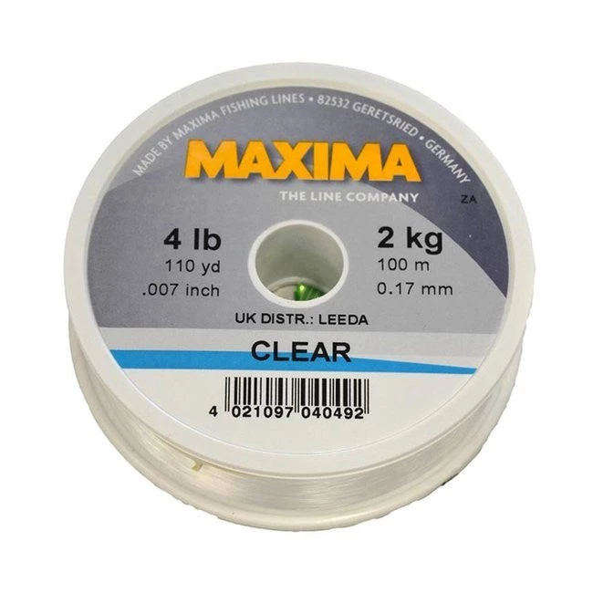 Leeda Maxima Clear Mono Line Mono Leader 3 Leeda Maxima Clear Mono Line Mono Leader