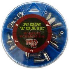 HTO Worm Weight Selection Dispenser Lead Weights