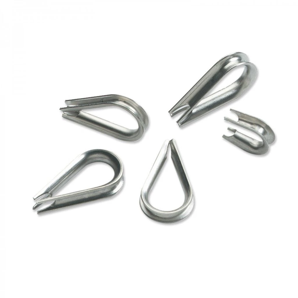 American Fishing Wire Terminal Tackle AFW Stainless Steel Thimbles 3 American Fishing Wire Terminal Tackle AFW Stainless Steel Thimbles