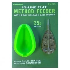 Drennan In-Line Flat Method Feeder With Mould Coarse/Carp