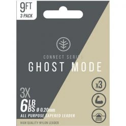 Wychwood Ghost Mode Tapered Fly Fishing Leaders Mono Leader