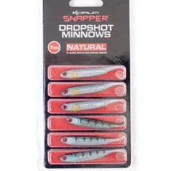 Korum Snapper Dropshot Minnows LRF Lures & Jig Heads