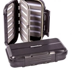 Snowbee Centre Leaf Waterproof Fly Box Fly Boxes
